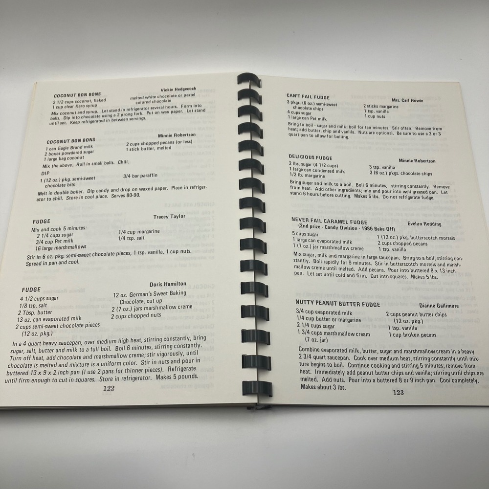 Archdale‎ Trinity Commemorative Cookbook Bush Hill 1986 Recipes Vintage Southern - Picture 8 of 9